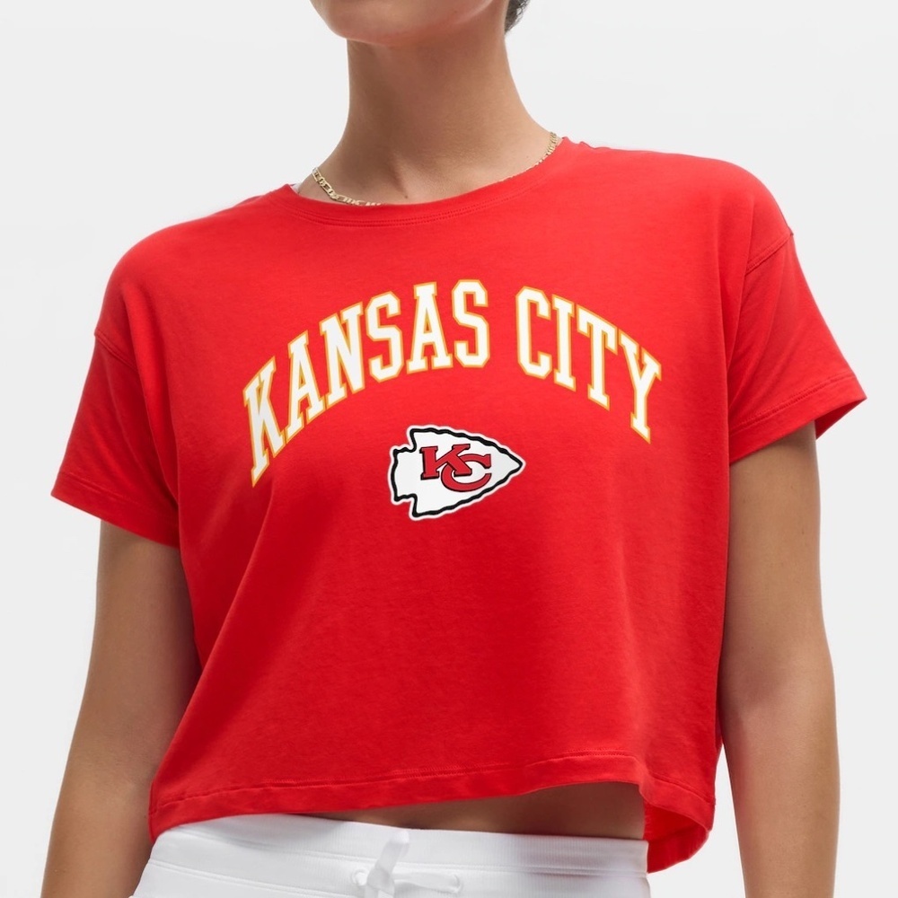 🍋 Lululemon Kansas City Chiefs Women's Cates T-Shirt, Size 8, New